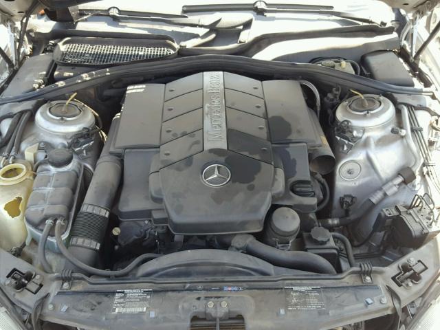 WDBNG70J62A276259 - 2002 MERCEDES-BENZ S 430 SILVER photo 7