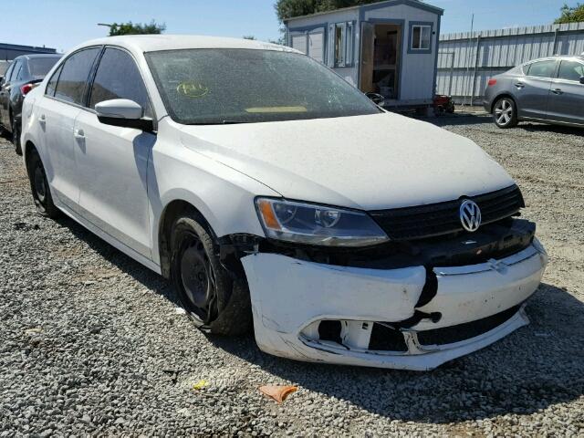 3VWDP7AJ5CM302072 - 2012 VOLKSWAGEN JETTA SE 白色 照片 1
