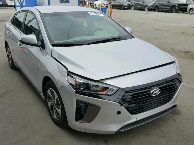 KMHC75LC8HU033551 - 2017 HYUNDAI IONIQ SEL SILVER photo 1