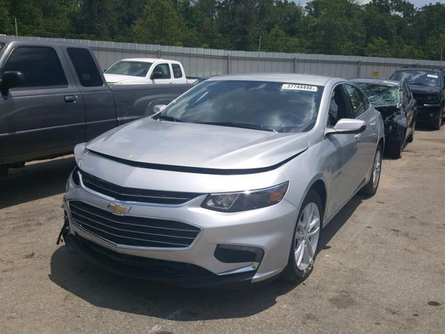 1G1ZD5ST4JF131634 - 2018 CHEVROLET MALIBU LT GRAY photo 2