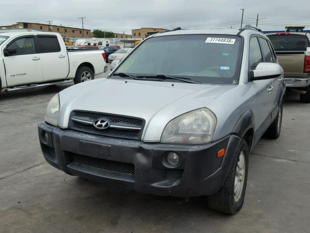 KM8JN12D17U494931 - 2007 HYUNDAI TUCSON SE SILVER photo 2