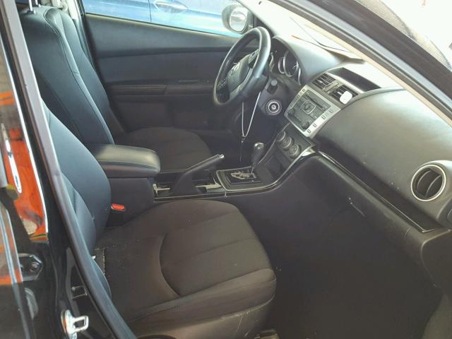 1YVHZ8DH0C5M33861 - 2012 MAZDA 6 I BLACK photo 5