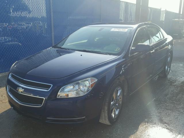 1G1ZH57B79F218542 - 2009 CHEVROLET MALIBU 1LT ლურჯი ფოტო 2