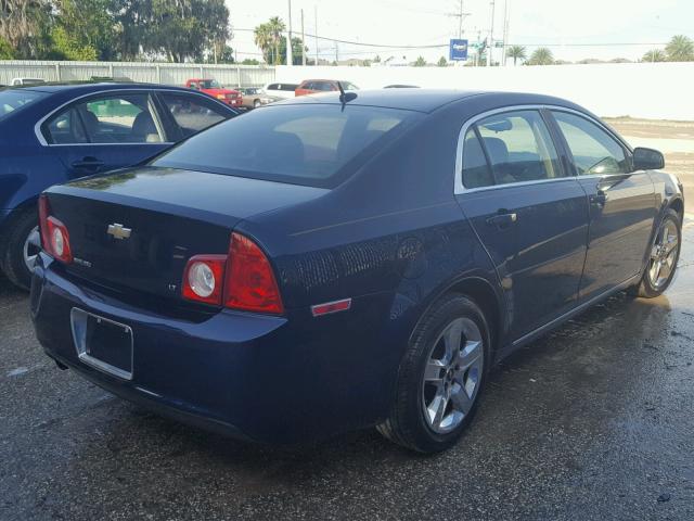 1G1ZH57B79F218542 - 2009 CHEVROLET MALIBU 1LT ლურჯი ფოტო 4
