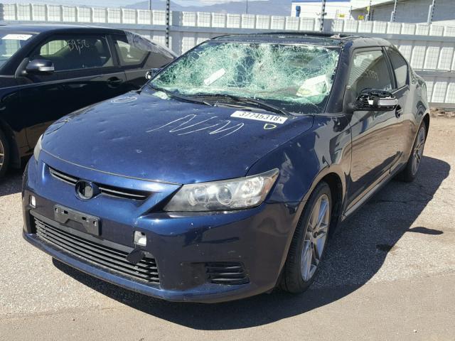 JTKJF5C76C3038997 - 2012 TOYOTA SCION TC 蓝色 照片 2