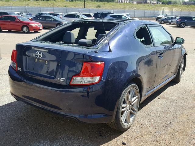 JTKJF5C76C3038997 - 2012 TOYOTA SCION TC 蓝色 照片 4
