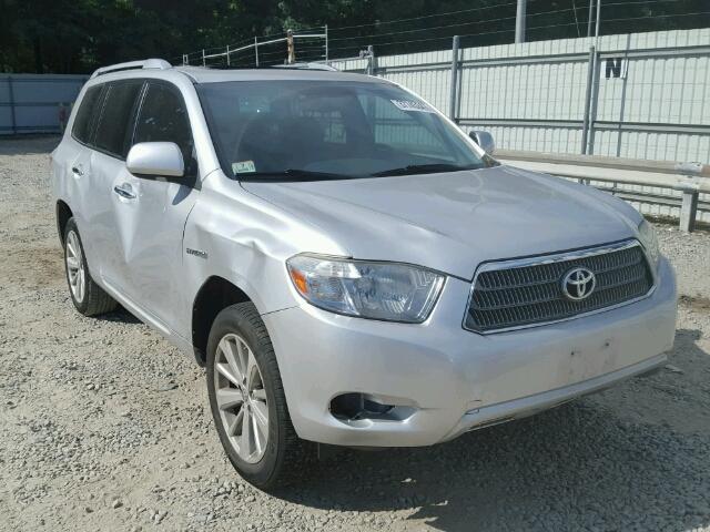 JTEEW44A382019068 - 2008 TOYOTA HIGHLANDER SILVER photo 1