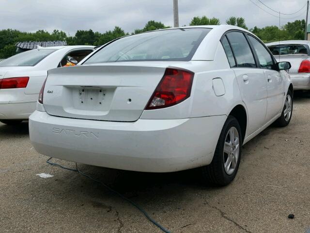 1G8AJ55F46Z111810 - 2006 SATURN ION WHITE photo 4