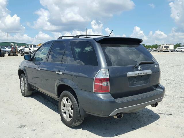 2HNYD18634H525748 - 2004 ACURA MDX TOURIN CHARCOAL photo 3