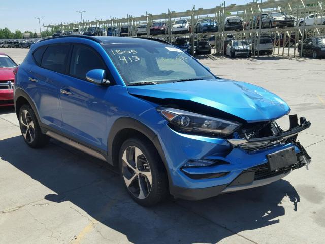 KM8J3CA2XHU362723 - 2017 HYUNDAI TUCSON LIM BLUE photo 1