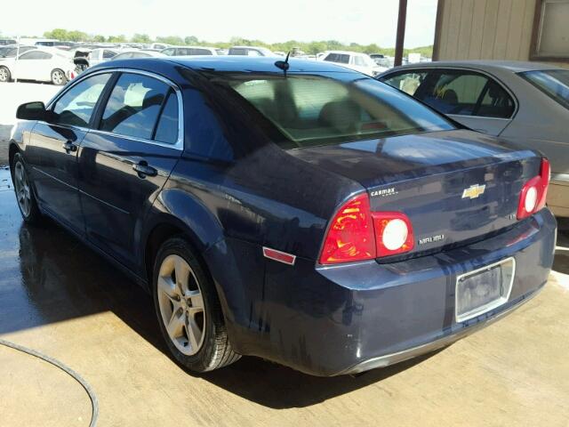 1G1ZG57B09F172202 - 2009 CHEVROLET MALIBU LS BLUE photo 3