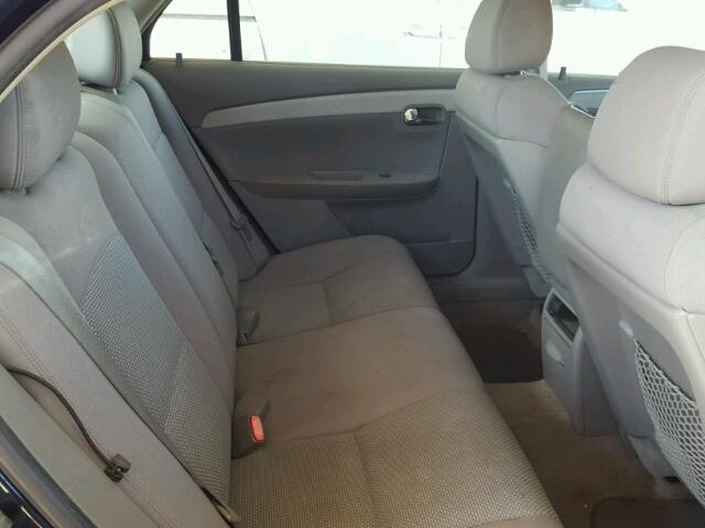 1G1ZG57B09F172202 - 2009 CHEVROLET MALIBU LS BLUE photo 6