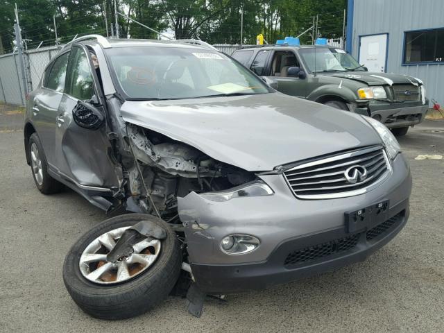 JNKAJ09F08M360817 - 2008 INFINITI EX35 BASE SILVER photo 1