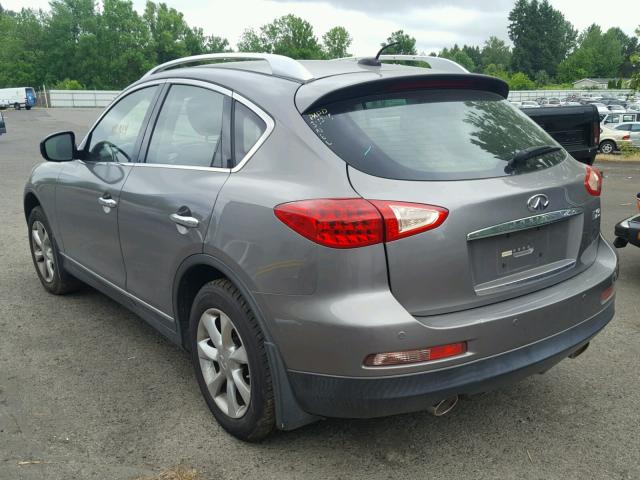 JNKAJ09F08M360817 - 2008 INFINITI EX35 BASE SILVER photo 3