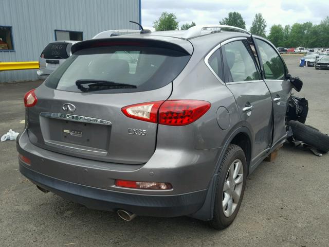 JNKAJ09F08M360817 - 2008 INFINITI EX35 BASE SILVER photo 4