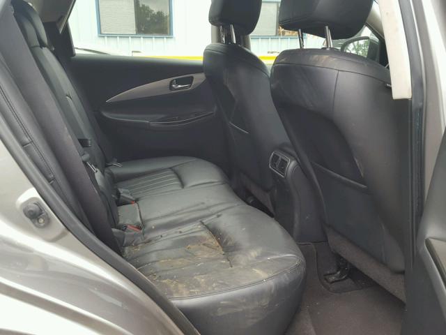 JNKAJ09F08M360817 - 2008 INFINITI EX35 BASE SILVER photo 6