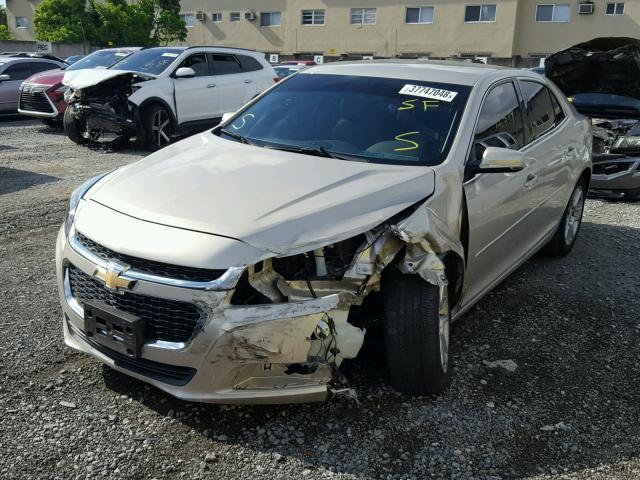 1G11C5SL0FF104308 - 2015 CHEVROLET MALIBU 1LT 米色 照片 2