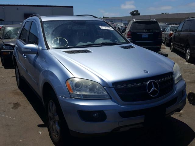 4JGBB86E86A067416 - 2006 MERCEDES-BENZ ML 350 SILVER photo 1