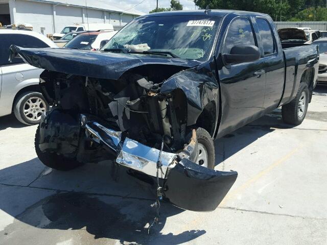 1GCEC19X88Z247289 - 2008 CHEVROLET SILVERADO BLACK photo 2