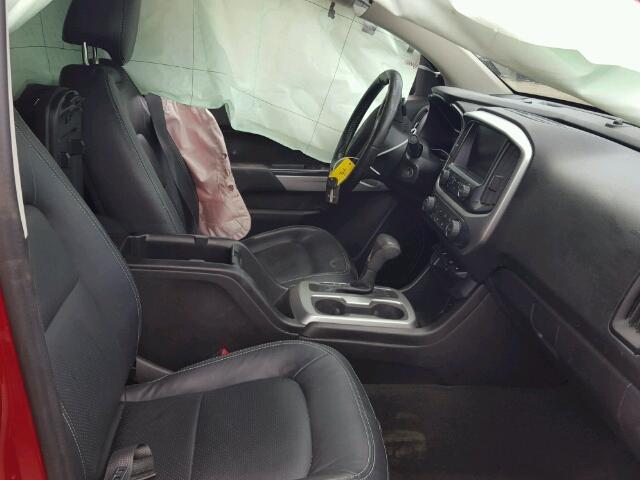 1GCGSCE30G1169744 - 2016 CHEVROLET COLORADO L RED photo 5