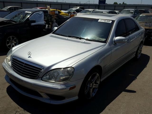 WDBNG70J83A324006 - 2003 MERCEDES-BENZ S 430 SILVER photo 2