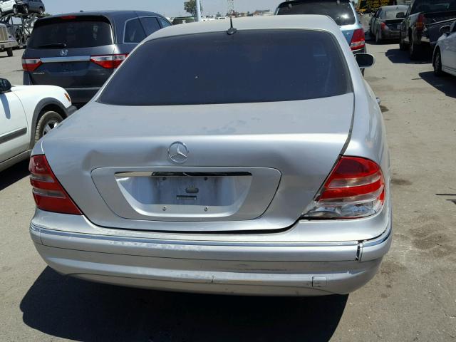 WDBNG70J83A324006 - 2003 MERCEDES-BENZ S 430 SILVER photo 9