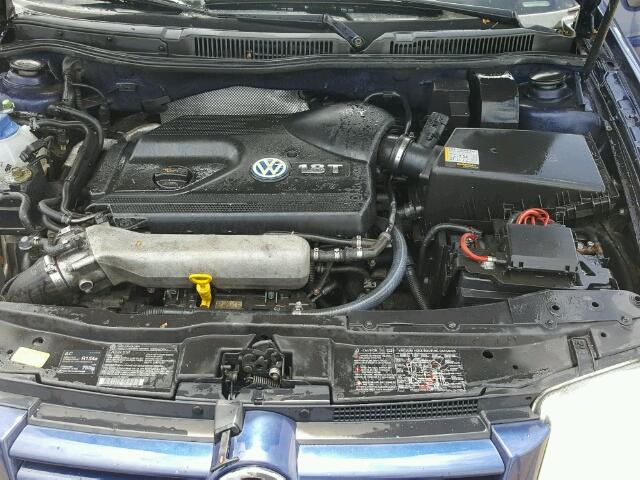 WVWSE61J83W485915 - 2003 VOLKSWAGEN JETTA GLS BLUE photo 7