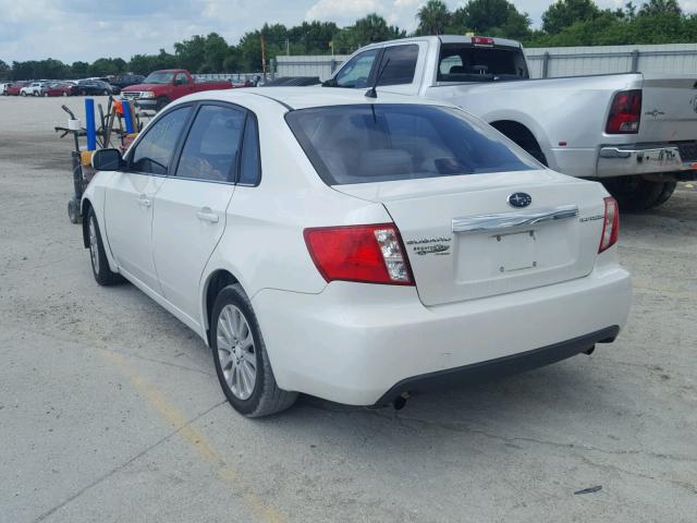 JF1GE60649H505776 - 2009 SUBARU IMPREZA 2. WHITE photo 3