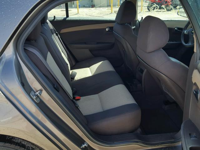 1G1ZA5EU0BF110990 - 2011 CHEVROLET MALIBU LS TAN photo 6