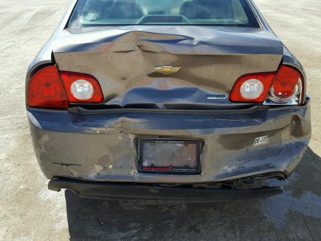 1G1ZA5EU0BF110990 - 2011 CHEVROLET MALIBU LS TAN photo 9