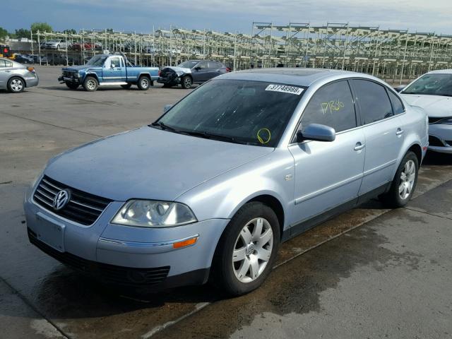 WVWTH63B53P033691 - 2003 VOLKSWAGEN PASSAT GLX 蓝色 照片 2