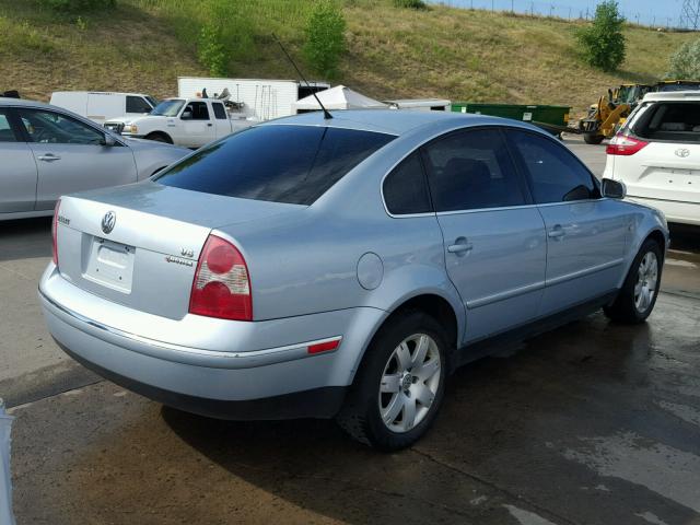 WVWTH63B53P033691 - 2003 VOLKSWAGEN PASSAT GLX 蓝色 照片 4