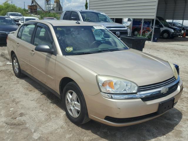 1G1ZT54835F105141 - 2005 CHEVROLET MALIBU LS 金色 照片 1