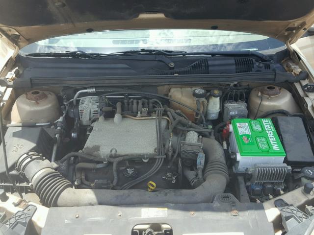 1G1ZT54835F105141 - 2005 CHEVROLET MALIBU LS 金色 照片 7