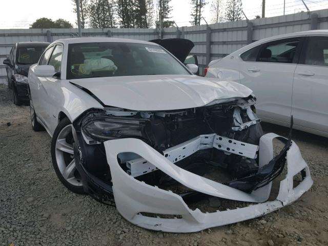 2C3CDXCT0JH179559 - 2018 DODGE CHARGER R/ WHITE photo 1