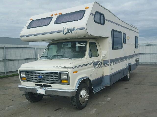 1FDKE30GXMHA58077 - 1991 FORD MOTORHOME WHITE photo 2