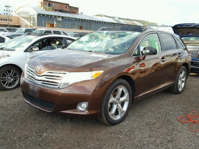 4T3BK11A09U002873 - 2009 TOYOTA VENZA BASE MAROON photo 2