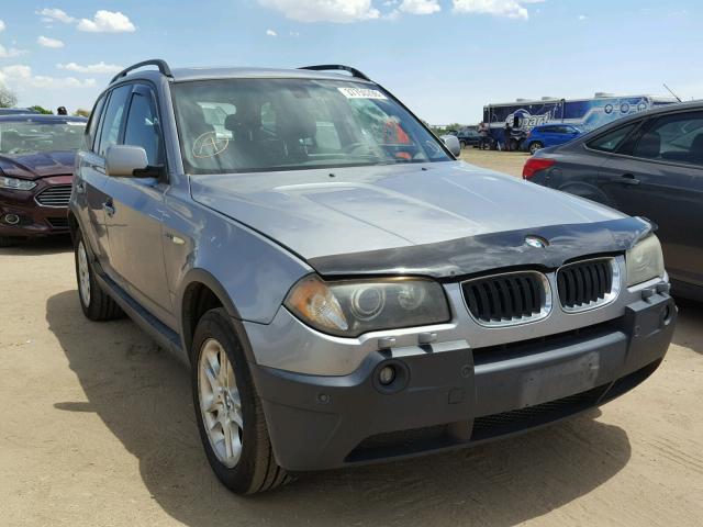 WBXPA73484WB29390 - 2004 BMW X3 2.5I CHARCOAL photo 1