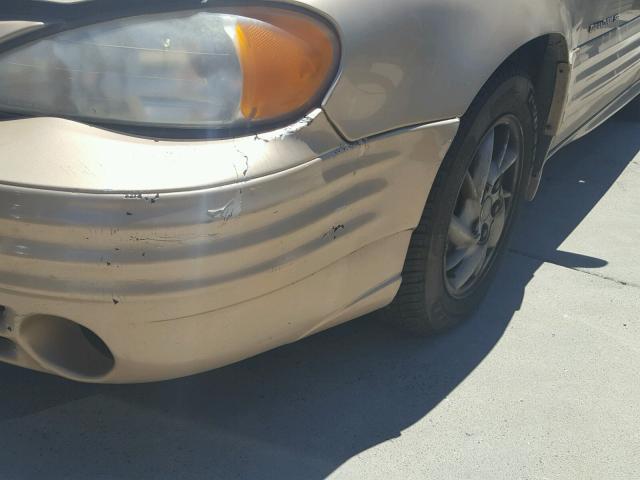 1G2NF12E92C101482 - 2002 PONTIAC GRAND AM S Bej foto 9