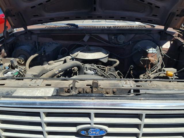 1FTEF25G7CPA64294 - 1982 FORD F250 BROWN photo 7