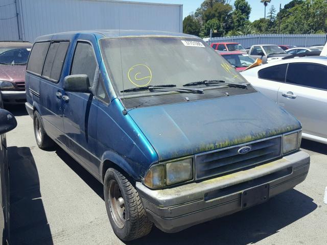 1FMDA31X5PZC44983 - 1993 FORD AEROSTAR GREEN photo 1