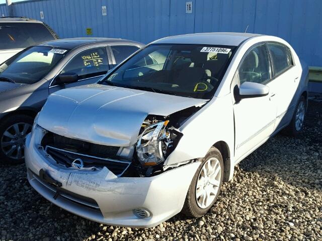 3N1AB6AP9BL652198 - 2011 NISSAN SENTRA/S/S GRAY photo 2