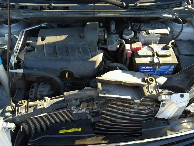 3N1AB6AP9BL652198 - 2011 NISSAN SENTRA/S/S GRAY photo 7