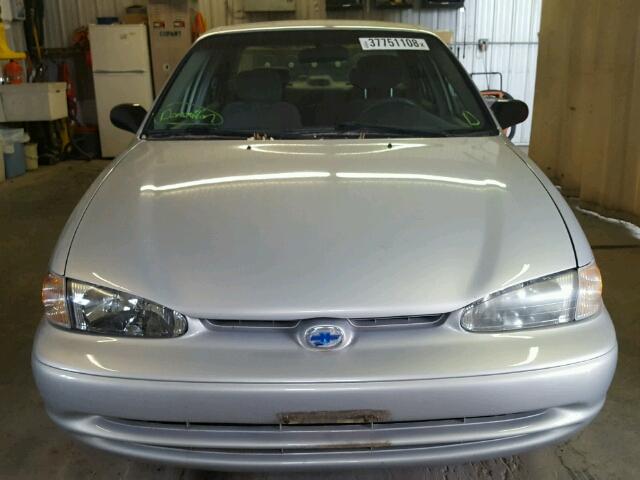 1Y1SK52851Z446043 - 2001 CHEVROLET GEO PRIZM 银色 照片 9