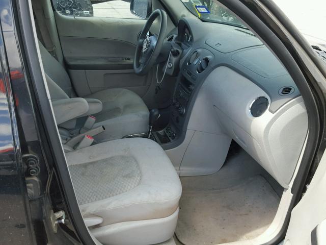 3GNDA13D97S624781 - 2007 CHEVROLET HHR LS BLACK photo 5