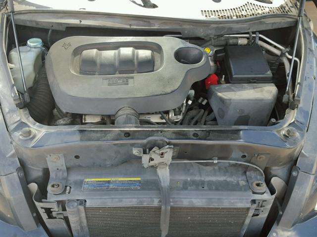 3GNDA13D97S624781 - 2007 CHEVROLET HHR LS BLACK photo 7