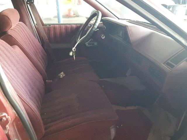 1G3AG54N2P6433183 - 1993 OLDSMOBILE CUTLASS CI MAROON photo 5