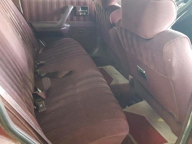 1G3AG54N2P6433183 - 1993 OLDSMOBILE CUTLASS CI MAROON photo 6