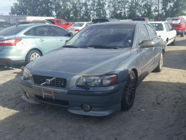 YV1RS58D512065173 - 2001 VOLVO S60 2.4T TURQUOISE photo 2