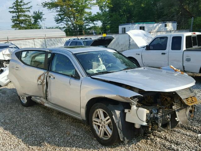 1B3LC56K48N560209 - 2008 DODGE AVENGER SX SILVER photo 1